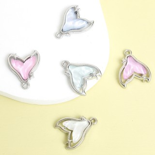 10 Chiếc Thủy Tinh Pha Lê khảm Tinh Tế Dreamy Nàng Tiên Cá Đuôi Quyến Rũ Tính Khí Vòng Cổ Vòng Tay Bông Tai DIY Hình Đuôi Cá Mặt Dây Đi Biển Kỳ Nghỉ Phụ Kiện Trang Sức Nữ Thanh Lịch
