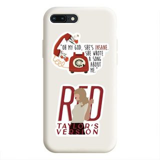 Bộ 50 Taylor Swift Album Đỏ Và Sợ Hãi Miếng Dán DIY Nhật Ký Hành Lý Sổ Lưu Niệm Điện Thoại Miếng Dán Đồ Chơi