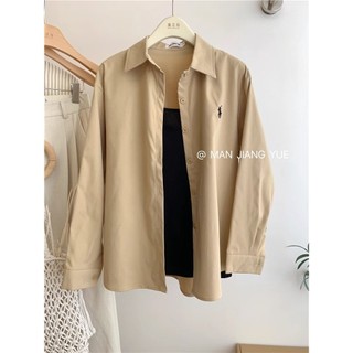 Áo sơ mi dài tay Cotton phong cách Hàn Quốc dành cho nữ Áo sơ mi dài tay mới Hàng có sẵn