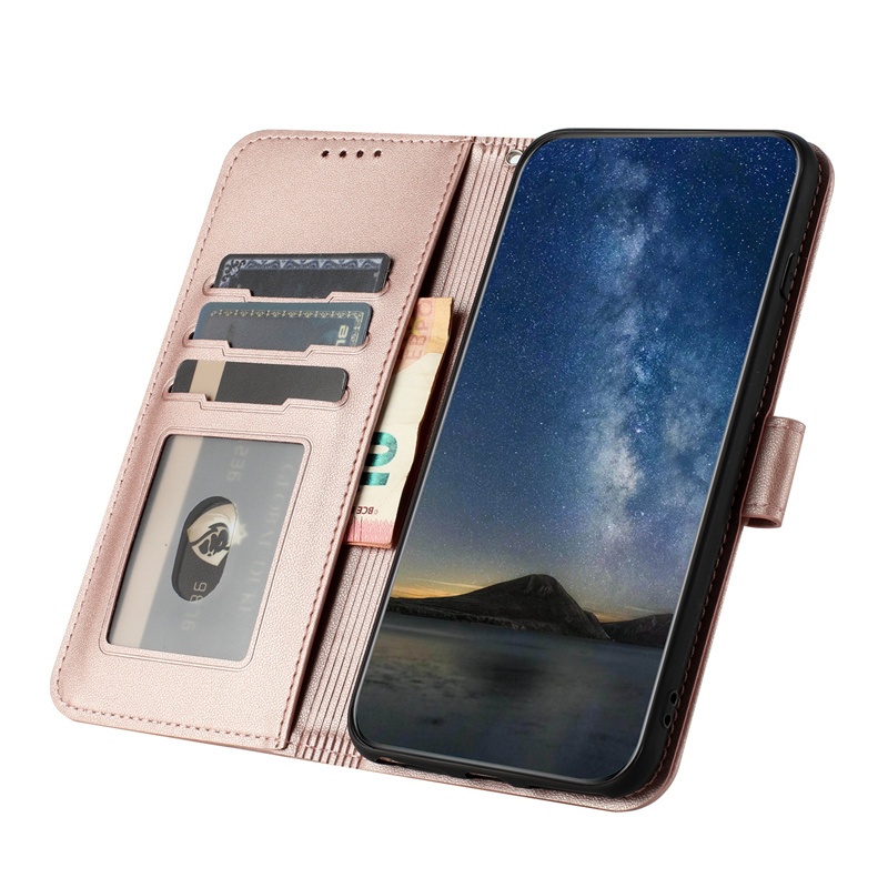 Ốp Lật Cho iphone 14 15 16 Plus Pro Max Da Nổi Khe Cắm Thẻ Ví Bao Da