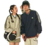 Tianlesiwei Mùa thu nam nữ phong cách thể thao ba thanh áo nỉ kiểu Mỹ retro ruy băng raglan tay áo cổ chữ V