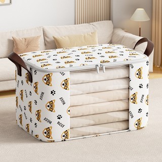 Hộp Đựng Quần Áo Túi giỏ Hộp Vải Khung thép đựng quần áo đồ lót đa năng Kích Thước Lớn Hộp chia ngăn Clothes Storage Box【Chiosala12】