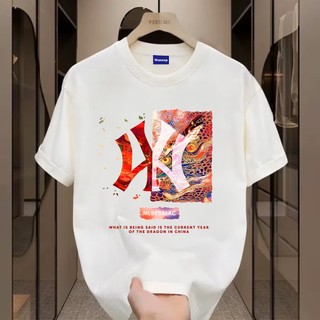 ✨Hàng có sẵn✨WASSUP Outlet Mall-Áo thun nam mới! 100% cotton, thời trang, Unisex