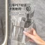 Bàn Chải Đánh Răng Kem Đánh Răng Giỏ Chứa Đồ Hộp Ống Ánh Sáng Sang Trọng Phòng Tắm Vệ Sinh Hút Cốc Kệ Đục Lỗ Treo Tường【Chiosala13】
