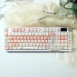 Lychee Gaming C98PRO Màn Hình Hiển Thị 98 Phím 2.4g Bluetooth Không Dây Có Dây Ba Chế Độ Tùy Chỉnh Bàn Phím Cơ Núm Tắt Tiếng RGB Chiếu Sáng Bé Gái Trò Chơi Văn Phòng — ảnh 6