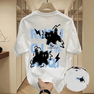 ✨Hàng có sẵn✨WASSUP Lightning Cat-Áo thun nam mới! 100% cotton, thời trang, Unisex
