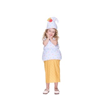 Bé Gái Tập Đi Đáng Yêu Kem Nón Trang Phục Trẻ Em Thực Phẩm & Món Tráng Miệng Trang Phục Hóa Trang Tiệc Halloween Sân Khấu Thể Hiện Trẻ Em Linh Vật Trang Phục Trang Phục Trang Phục