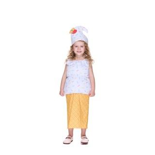 Bé Gái Tập Đi Đáng Yêu Kem Nón Trang Phục Trẻ Em Thực Phẩm & Món Tráng Miệng Trang Phục Hóa Trang Tiệc Halloween Sân Khấu Thể Hiện Trẻ Em Linh Vật Trang Phục Trang Phục Trang Phục