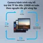 Unisen ADAS WiFi Car Dash Cam 1080P Full HD Ghi vòng lặp tự động Giám sát đỗ xe 24 giờ Bảo hành 12 tháng — ảnh 8