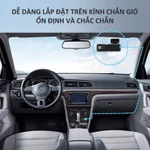 Unisen ADAS WiFi Car Dash Cam 1080P Full HD Ghi vòng lặp tự động Giám sát đỗ xe 24 giờ Bảo hành 12 tháng — ảnh 2