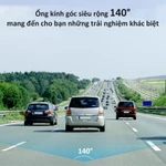 Unisen ADAS WiFi Car Dash Cam 1080P Full HD Ghi vòng lặp tự động Giám sát đỗ xe 24 giờ Bảo hành 12 tháng — ảnh 4
