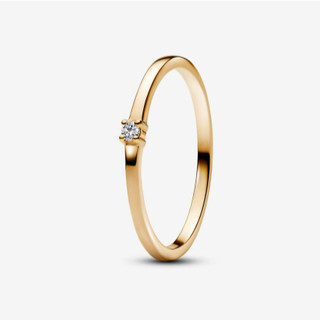 [Mới 2024] Nhẫn Solitaire kim cương phát triển phòng thí nghiệm vàng 14k