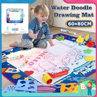 Thảm vẽ nước cho bé Magic Aqua Doodle Mat Set Magic Canvas Tranh viết Thảm lót Đồ chơi trẻ em
