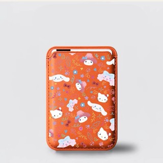 Hộp đựng thẻ ví họa tiết Sanrio hoạt hình dễ thương Hàn Quốc cho iPhone15pro 15promax 14 14promax 14pro 16 16plus 16Promax