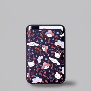 Hộp đựng thẻ ví họa tiết Sanrio hoạt hình dễ thương Hàn Quốc cho iPhone15pro 15promax 14 14promax 14pro 16 16plus 16Promax
