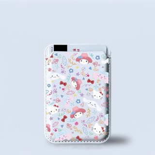 Hộp đựng thẻ ví họa tiết Sanrio hoạt hình dễ thương Hàn Quốc cho iPhone15pro 15promax 14 14promax 14pro 16 16plus 16Promax