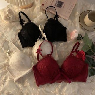 Áo ngực nữ cotton không gọng nâng ngực, Mềm Breathable Sexy Lace Underwear