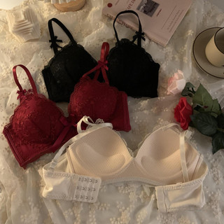Áo ngực nữ cotton không gọng nâng ngực, Mềm Breathable Sexy Lace Underwear