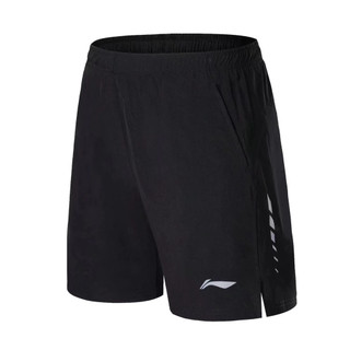Mới Li Ning Quần Short Cầu Lông Nam Nữ Nhanh Khô Thoáng Khí Hút Mồ Hôi Chạy Bộ Thể Dục Thể Thao Quần Short