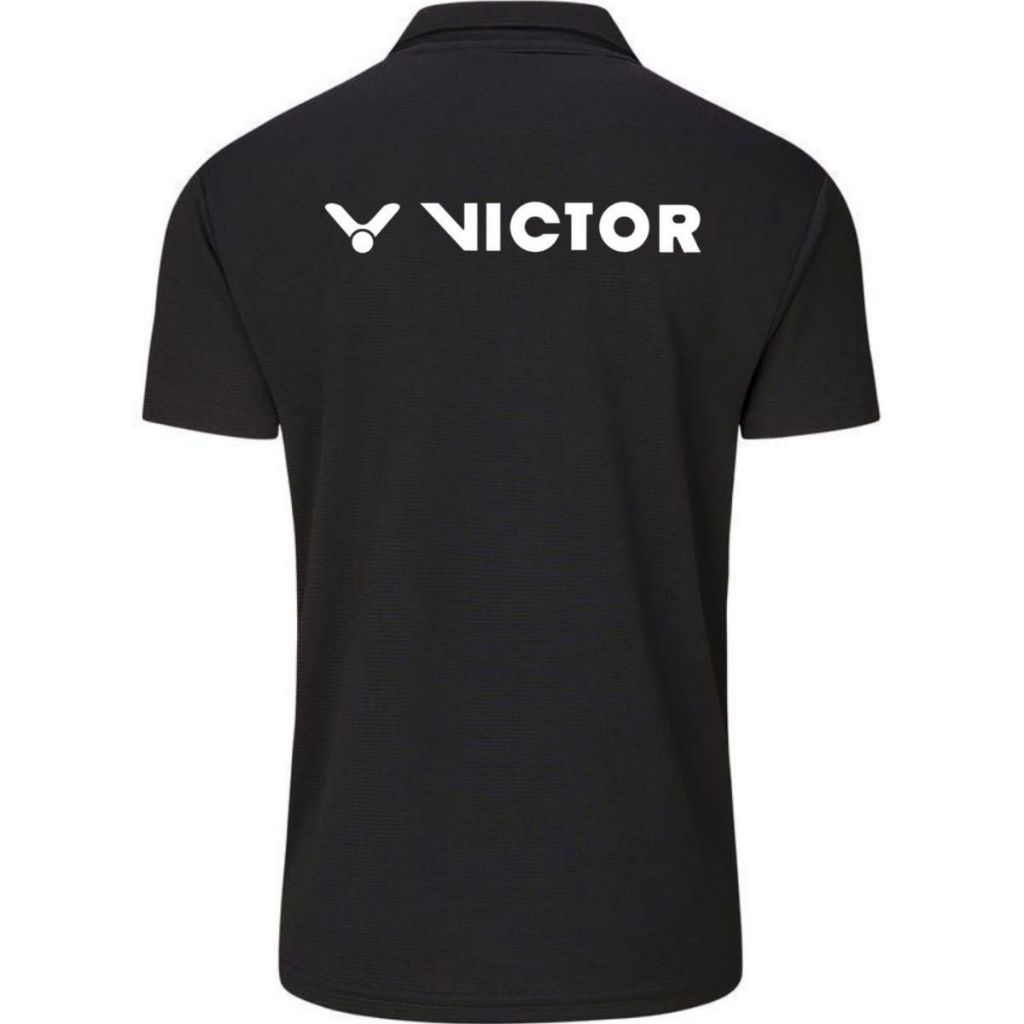 Áo choàng cầu lông Victor Nam và Nữ Nhanh Khô Thoáng Khí Mùa Hè Mới Áo Polo Tay Ngắn Ngoài Trời Cổ Thời Trang Bóng Bàn Thể Thao