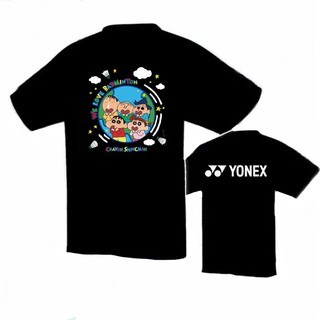 Yonex Mùa Hè Mới Quần Áo Cầu Lông Nam Nữ Thể Thao Tay Ngắn Top Thể Dục Ngoài Trời Chạy Marathon Thể Thao Giải Trí Áo Thun