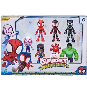 Bộ Sưu Tập 5 Mô Hình Nhân Vật Phim Marvel Spidey and His Amazing Friends