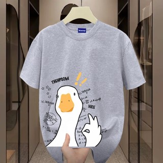 ✨Hàng có sẵn✨WASSUP Fun Math Duck-Áo thun nam mới! 100% cotton, thời trang, Unisex