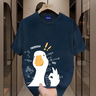 ✨Hàng có sẵn✨WASSUP Fun Math Duck-Áo thun nam mới! 100% cotton, thời trang, Unisex
