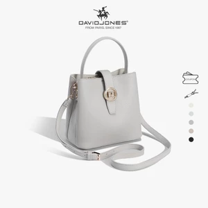 David Jones Paris 2025 Xuân Hè Bộ Sưu Tập Mới Thiết Kế Nữ Đeo Vai Top-Handle Túi Da pu Nữ Mềm Mại Và Mềm Mại