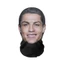 Lưới liền mạch đàn hồi Full Face Mask Mô phỏng Ronaldo Kanye Messi Cosplay Mũ Balaclava