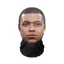 Lưới liền mạch đàn hồi Full Face Mask Mô phỏng Ronaldo Kanye Messi Cosplay Mũ Balaclava
