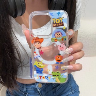 Ốp bảo vệ họa tiết cặp đôi Buzz Lightyear cho iPhone 15pro 15promax 14 14promax 14pro 16 pro max 16 plus ốp lưng trong suốt