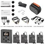 Micro Lavalier không dây COMICA BoomX-U Qua UHF với 4 bộ phát, Micro ve áo chuyên nghiệp 24 kênh cho máy ảnh Máy quay DSLR, Mic Lav để ghi âm phỏng vấn — ảnh 8