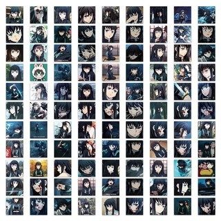 99 Chiếc Anime Demon Slayer Miếng Dán Hoạt Hình Tokitou Muichirou Graffiti Kid Quà Tặng Chống Thấm Nước Miếng Dán