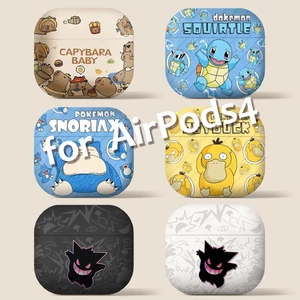 Vỏ tai nghe Poké mon mềm cho AirPods 4/Pro/3/2, tương thích nhiều dòng
