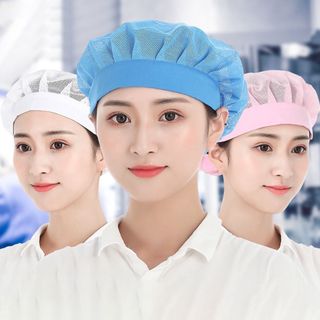 Mũ nấu ăn ASDFGER, Băng đô làm việc kèm mũ đầu bếp tóc, Nồi tóc Lưới phục vụ thực phẩm Nấu ăn Mũ vệ sinh Khách sạn