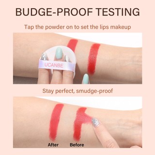 Bột cài đặt ma thuật kéo dài siêu nhẹ, ướt và khô UCANBE cho mọi tông màu da-Long-Lasting, Matte Finish, Super Oil Control, Chống thấm nước - Hoàn hảo để kết hợp da
