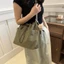 Dung Tích Lớn Vải Nylon Chống Thấm Nước Dây Rút Xếp Ly Túi Đeo Vai Túi Du Lịch Du Lịch Giải Trí Túi Đeo Vai Đeo Ngang Xô Túi