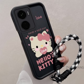Ốp Lưng Cho OPPO OPPO A57 4G 2022 A57 5G 2022 A77 A77s Silicone TPU Dễ Thương Mèo Con Vỏ Điện Thoại Thẩm Mỹ Phim Hoạt Hình Thiết Kế Mới Điện Thoại Mềm Có Dây Treo Cá Tính