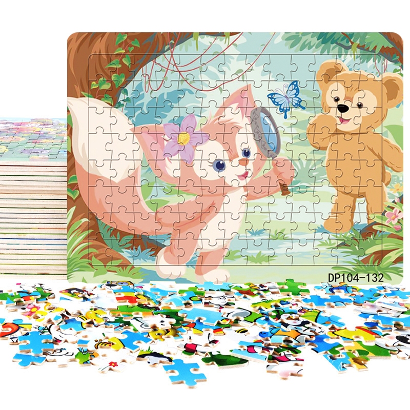 Câu Đố Anime 104 Mảnh Giấy Dày - Đồ Chơi Giáo Dục Sớm Cho Bé 3-5 Tuổi | Giá Tốt