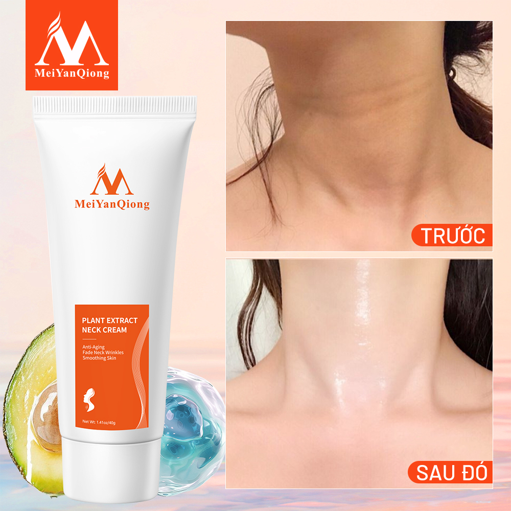 Ảnh MeiYanQiong Kem dưỡng vùng da cổ làm trắng chống lão hóa dưỡng ẩm săn chắc 40g 3