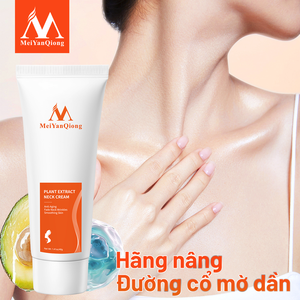 Ảnh MeiYanQiong Kem dưỡng vùng da cổ làm trắng chống lão hóa dưỡng ẩm săn chắc 40g 1
