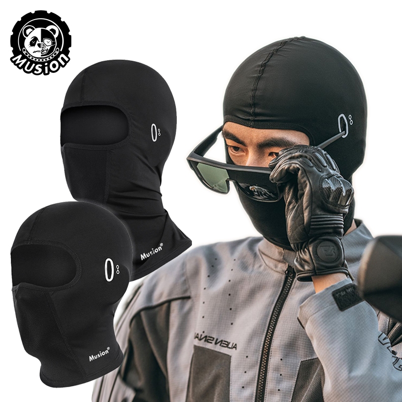 Musion Xe Máy Balaclava Có Lỗ Kính Mặt nạ Bandana Bandana Ban Đầu Đầu Khăn Thể Thao Ngoài Trời Đi Xe