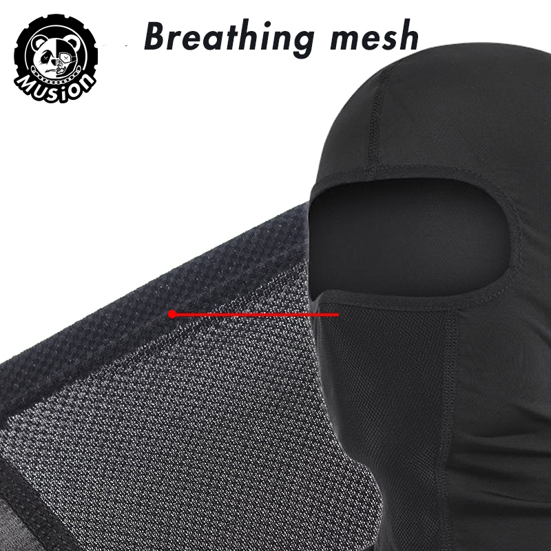 Musion Chống Gió Nhiệt Balaclava Với Lỗ Kính Co Giãn Mặt nạ Lông Cừu Ấm Cổ Cho Đi Xe Máy Và Thể Thao Ngoài Trời