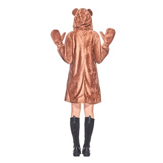 Bộ đồ liền thân Halloween động vật gấu đáng yêu cho người lớn, bộ đồ ngủ cosplay, cha mẹ-con, hóa trang sân khấu