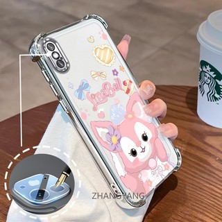 Ốp Lưng Cho iPhone X Xs Xr Xs Max Mạ Điện Bốn Góc Chống Rơi Vỏ Điện Thoại Thẩm Mỹ Hoạt Hình Nhân Vật Dễ Thương Silicon TPU Mềm