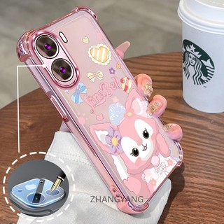 Ốp Lưng Cho OPPO RENO 11 5G RENO 11 Pro 5G Mạ Điện Bốn Góc Chống Rơi Vỏ Điện Thoại Thẩm Mỹ Hoạt Hình Nhân Vật Dễ Thương Silicon TPU Mềm
