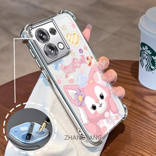 Ốp Lưng Cho OPPO Reno 8 5G Reno 8 Pro 5G Mạ Điện Bốn Góc Chống Rơi Vỏ Điện Thoại Thẩm Mỹ Hoạt Hình Nhân Vật Dễ Thương Silicon TPU Mềm