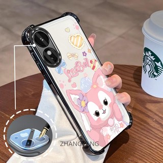 Ốp Lưng Cho OPPO reno 8T 4G reno 8T 5G Mạ Điện Bốn Góc Chống Rơi Vỏ Điện Thoại Thẩm Mỹ Hoạt Hình Nhân Vật Dễ Thương Silicon TPU Mềm