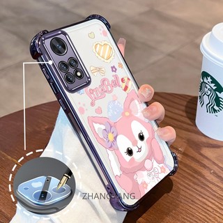 Ốp Lưng Cho Redmi note 11 4G Pro note 11 Pro 5G Mạ Điện Bốn Góc Chống Rơi Vỏ Điện Thoại Thẩm Mỹ Hoạt Hình Nhân Vật Dễ Thương Silicon TPU Mềm